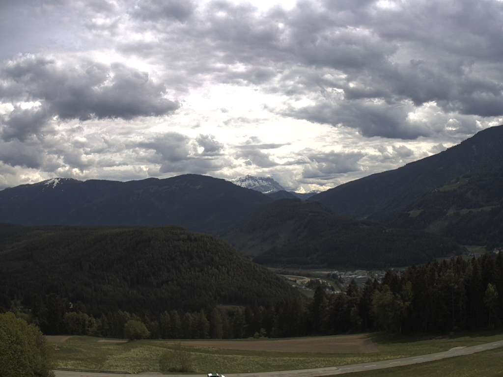Archived image Webcam Outlook from Hofern towards Chienes, South Tyrol