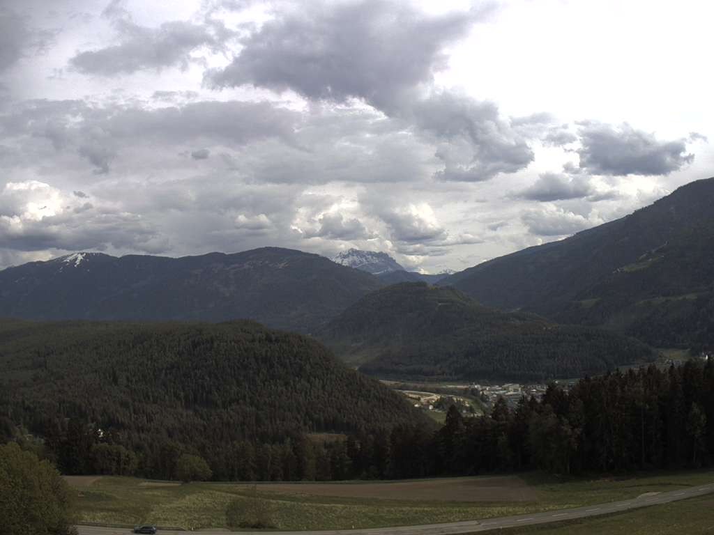 Archived image Webcam Outlook from Hofern towards Chienes, South Tyrol