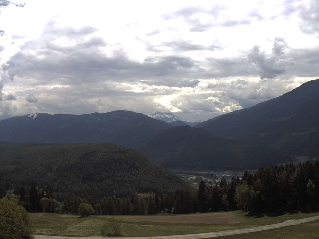 Archived image Webcam Outlook from Hofern towards Chienes, South Tyrol