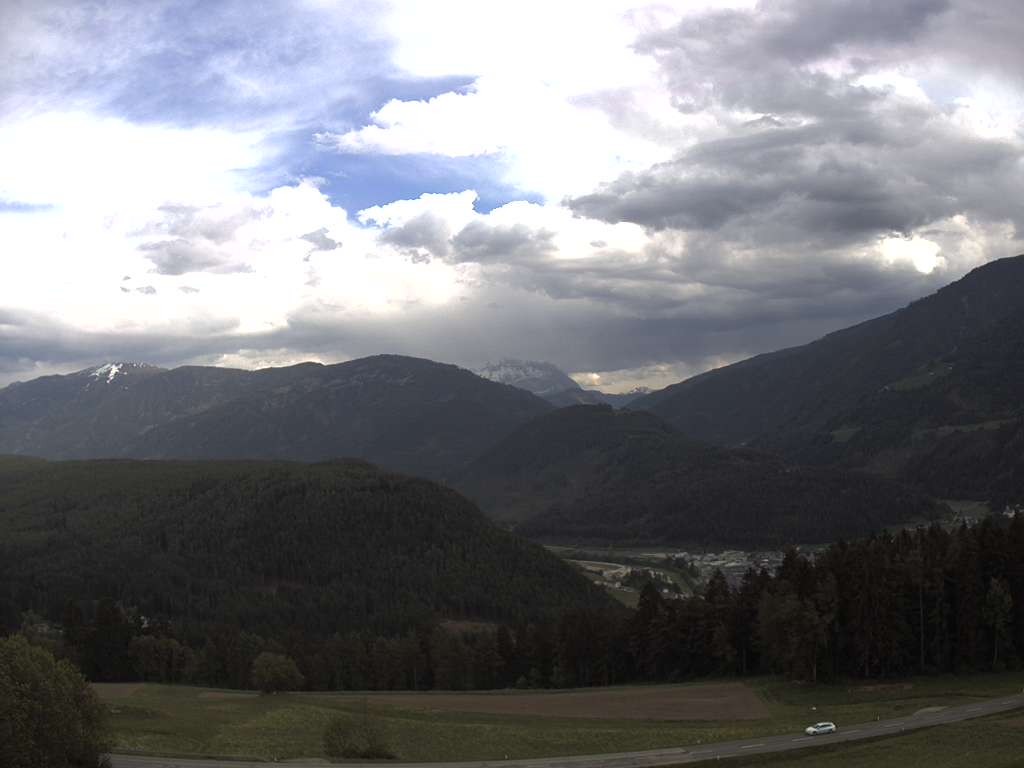 Archived image Webcam Outlook from Hofern towards Chienes, South Tyrol