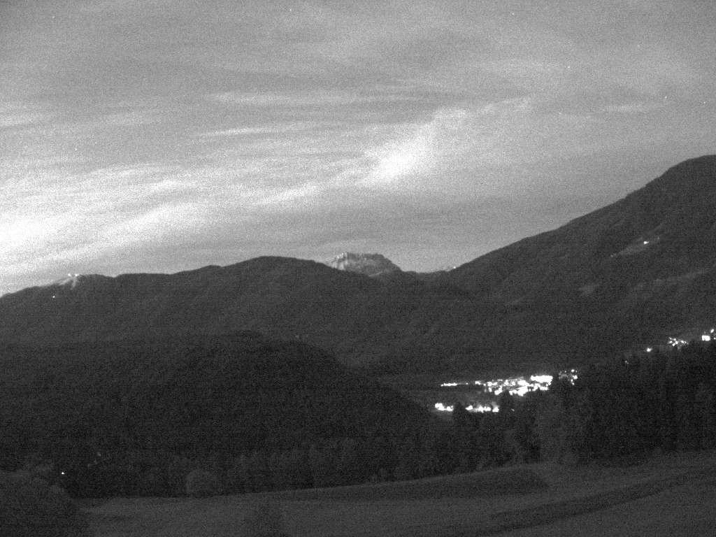 Archiv Foto Webcam Sicht vom Dorf Hofern auf Kiens im Pustertal
