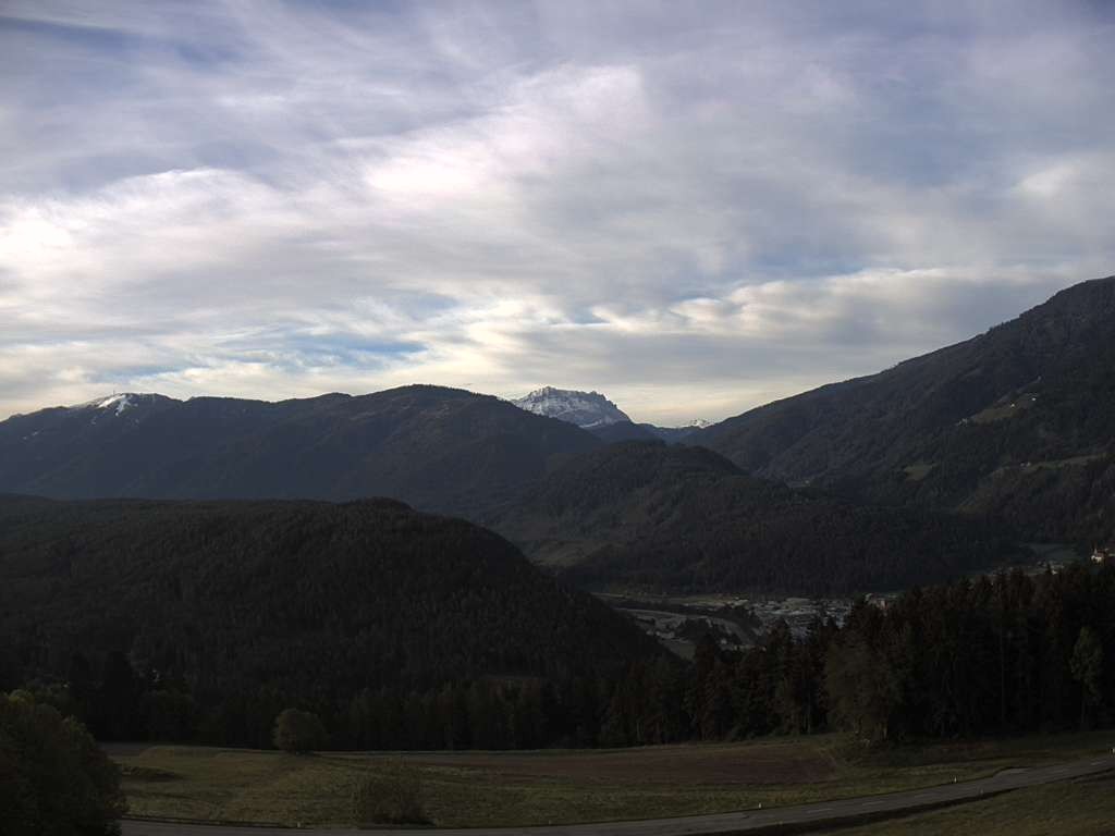 Archiv Foto Webcam Sicht vom Dorf Hofern auf Kiens im Pustertal