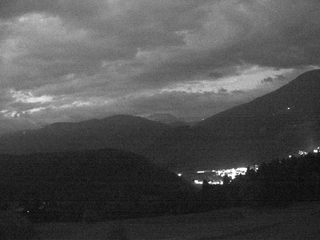 Archiv Foto Webcam Sicht vom Dorf Hofern auf Kiens im Pustertal