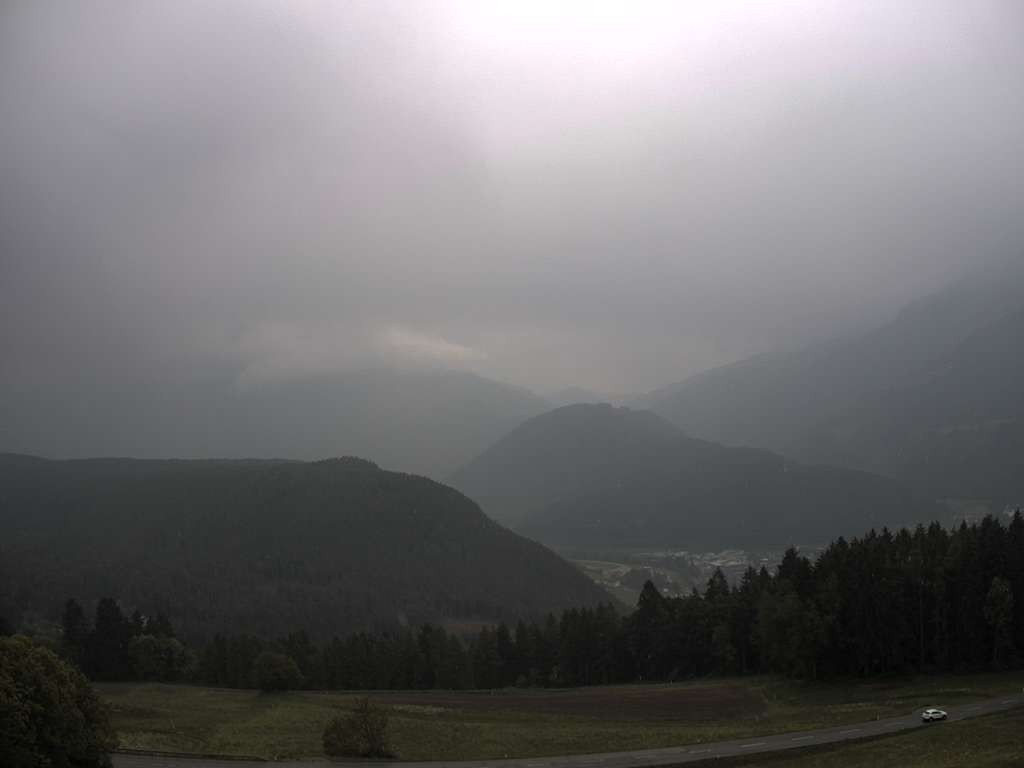 Archiv Foto Webcam Sicht vom Dorf Hofern auf Kiens im Pustertal