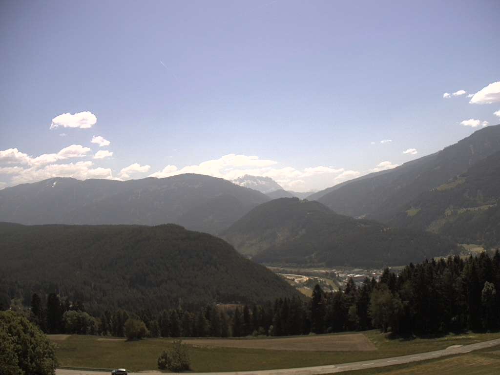 Archived image Webcam Outlook from Hofern towards Chienes, South Tyrol