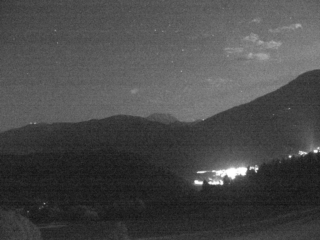 Archived image Webcam Outlook from Hofern towards Chienes, South Tyrol