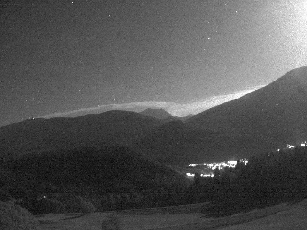 Archiv Foto Webcam Sicht vom Dorf Hofern auf Kiens im Pustertal