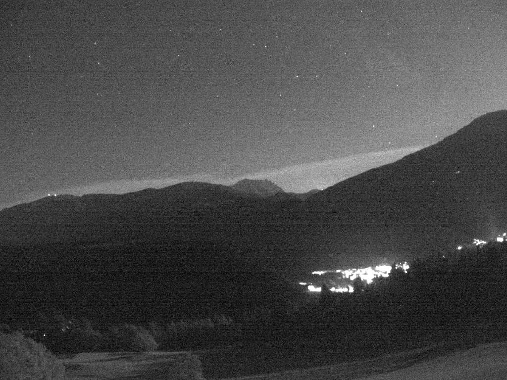 Archiv Foto Webcam Sicht vom Dorf Hofern auf Kiens im Pustertal