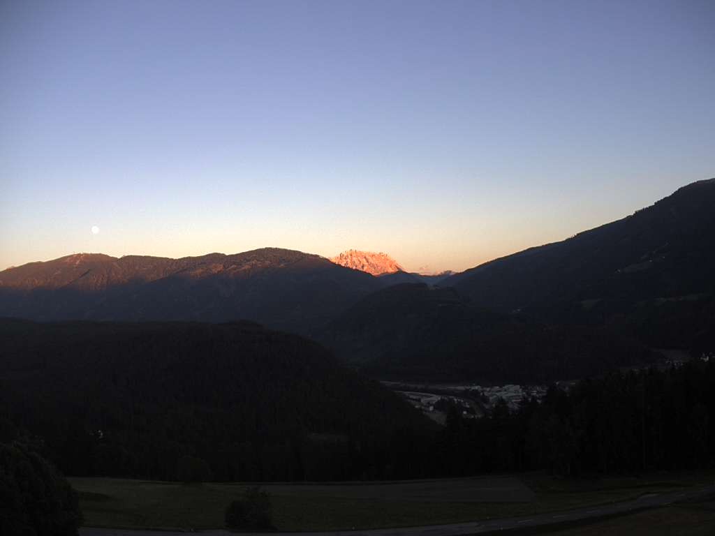 Archiv Foto Webcam Sicht vom Dorf Hofern auf Kiens im Pustertal