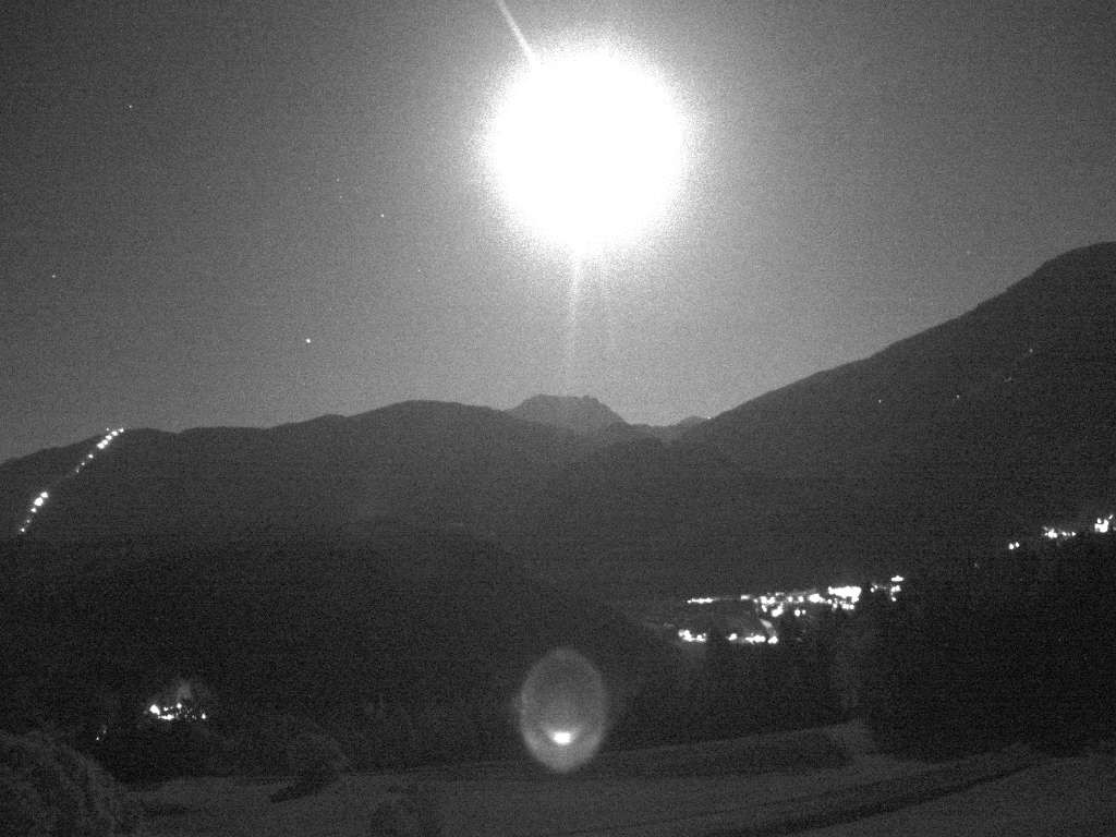 Archiv Foto Webcam Sicht vom Dorf Hofern auf Kiens im Pustertal