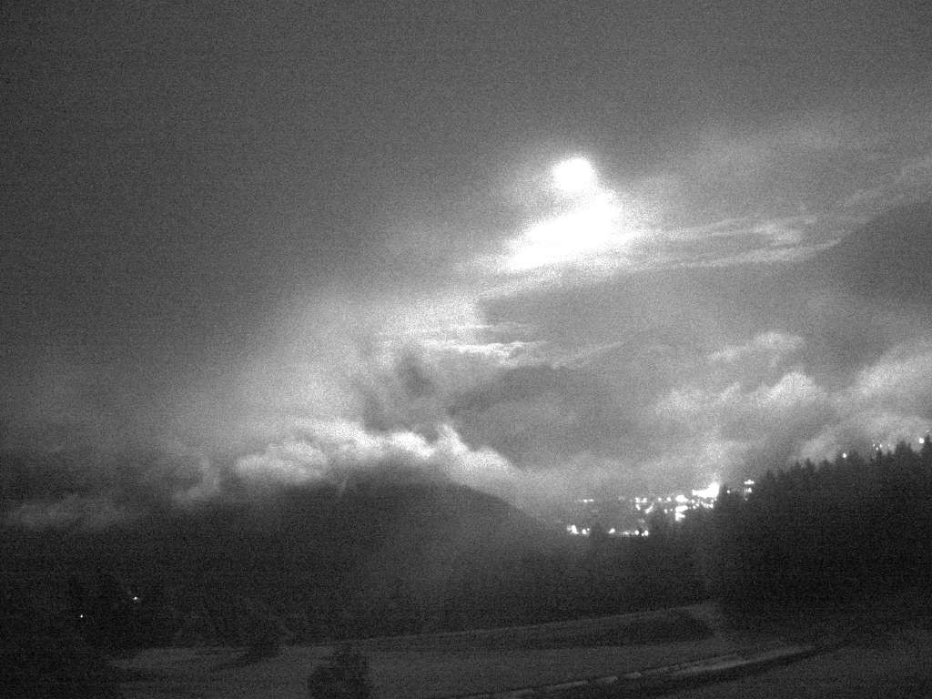 Archiv Foto Webcam Sicht vom Dorf Hofern auf Kiens im Pustertal