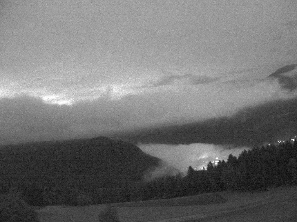 Archiv Foto Webcam Sicht vom Dorf Hofern auf Kiens im Pustertal