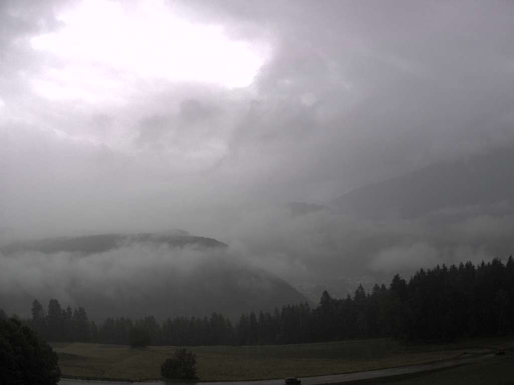 Archived image Webcam Outlook from Hofern towards Chienes, South Tyrol