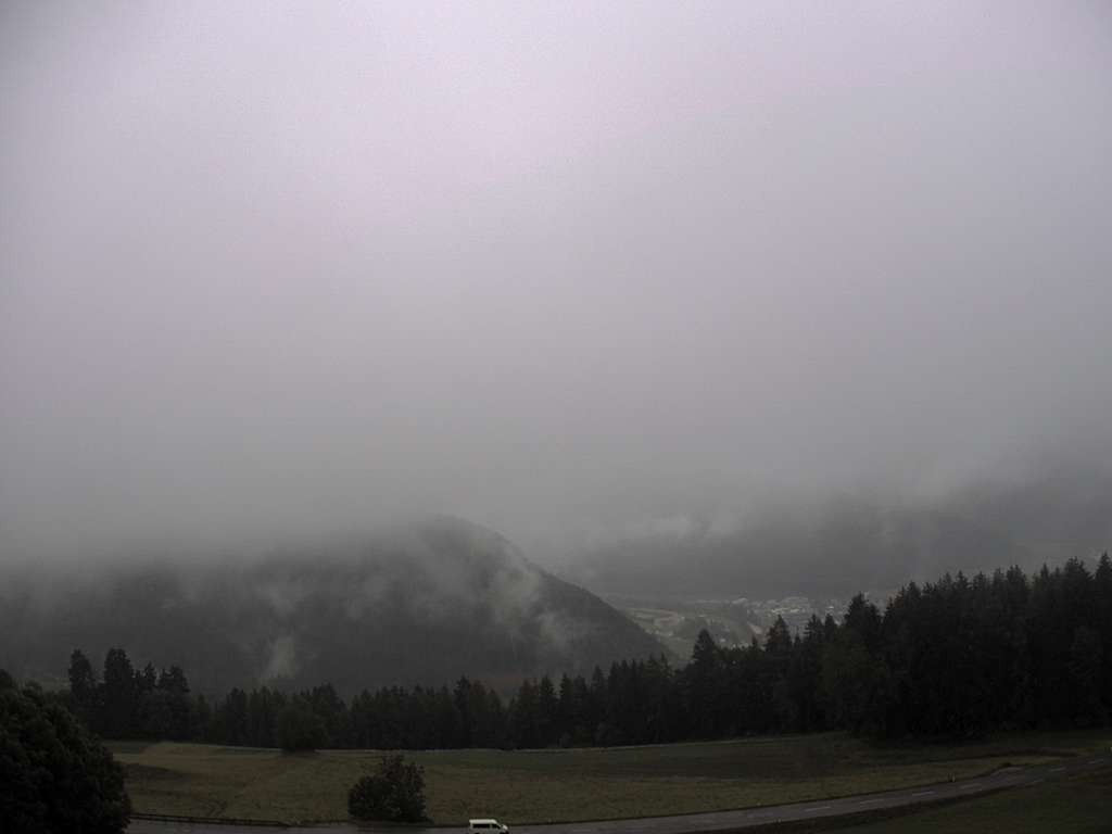 Archived image Webcam Outlook from Hofern towards Chienes, South Tyrol
