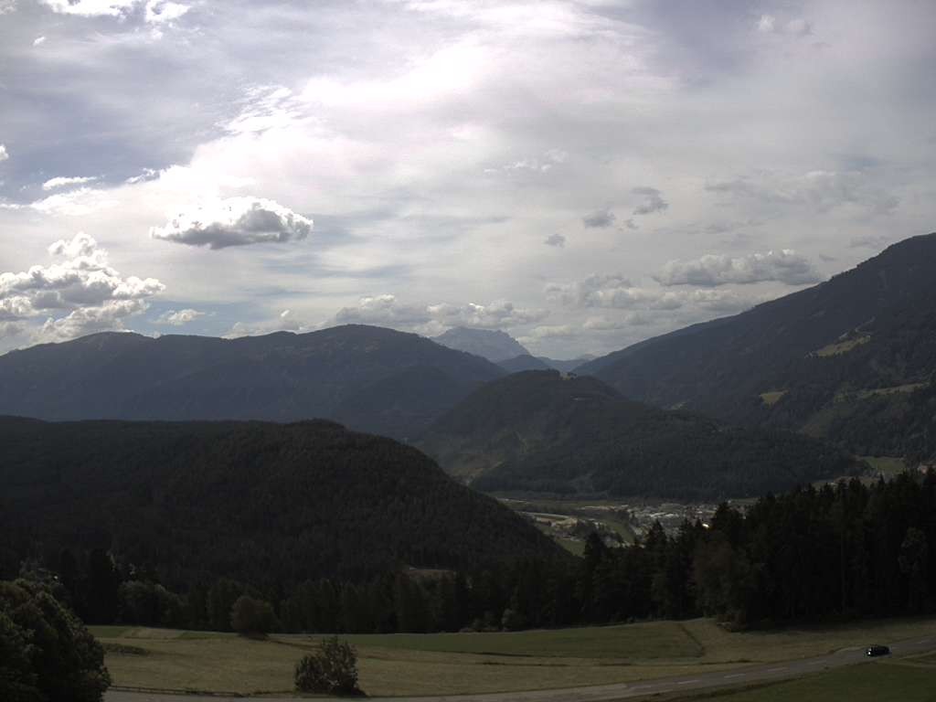 Archived image Webcam Outlook from Hofern towards Chienes, South Tyrol