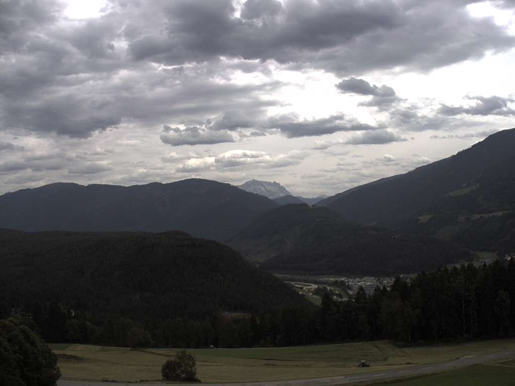 Archiv Foto Webcam Sicht vom Dorf Hofern auf Kiens im Pustertal