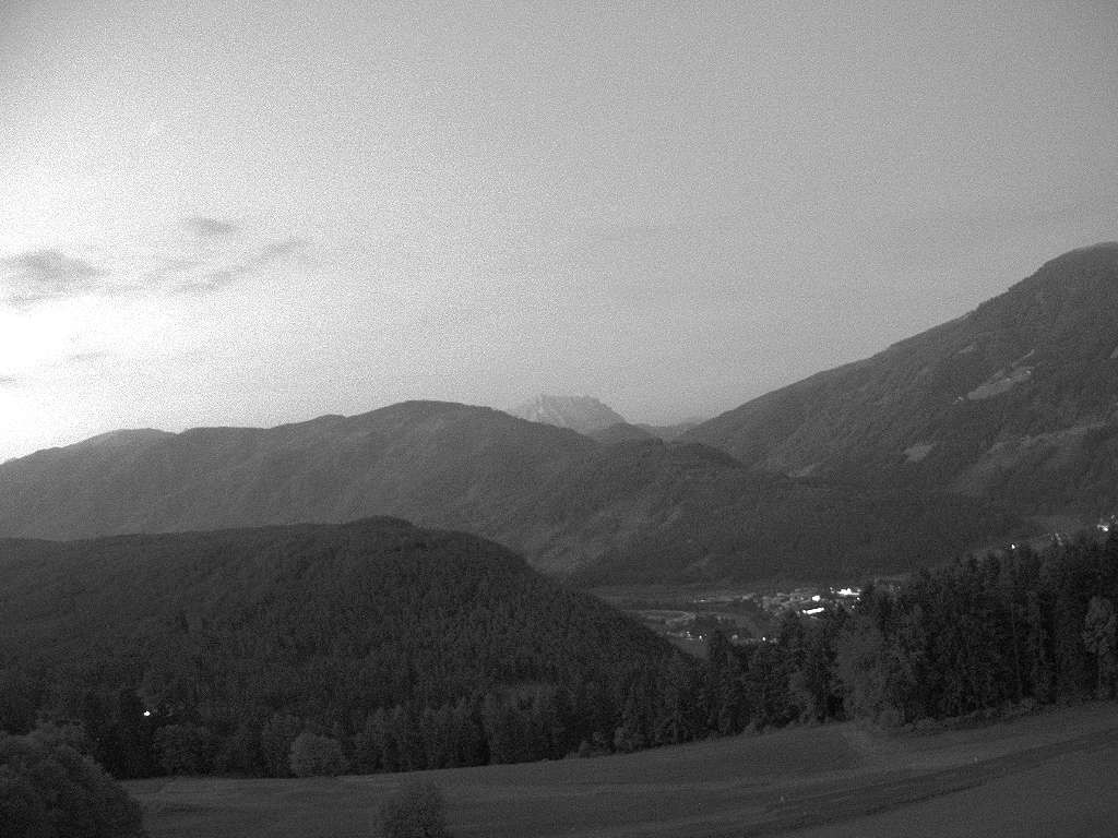 Archiv Foto Webcam Sicht vom Dorf Hofern auf Kiens im Pustertal
