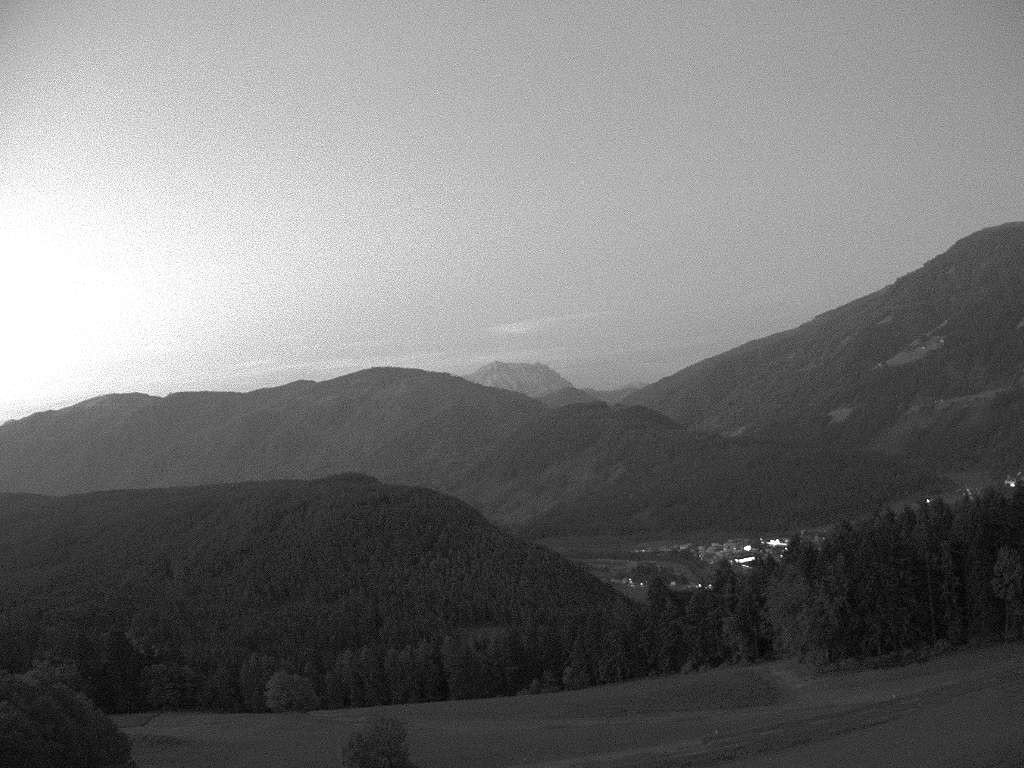 Archived image Webcam Outlook from Hofern towards Chienes, South Tyrol