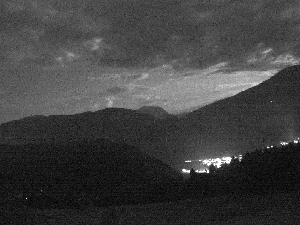 Archiv Foto Webcam Sicht vom Dorf Hofern auf Kiens im Pustertal