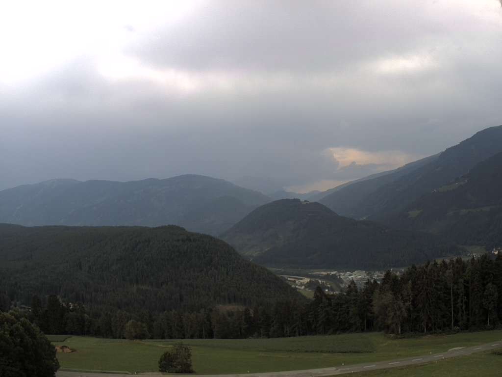 Archiv Foto Webcam Sicht vom Dorf Hofern auf Kiens im Pustertal