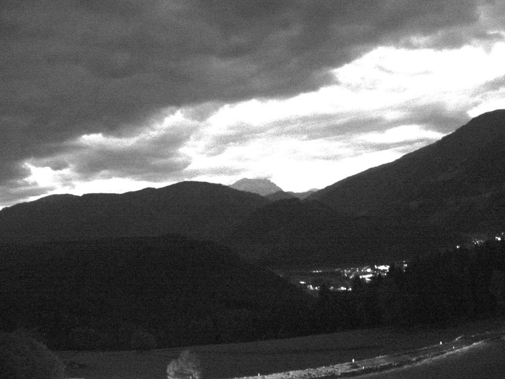 Archived image Webcam Outlook from Hofern towards Chienes, South Tyrol
