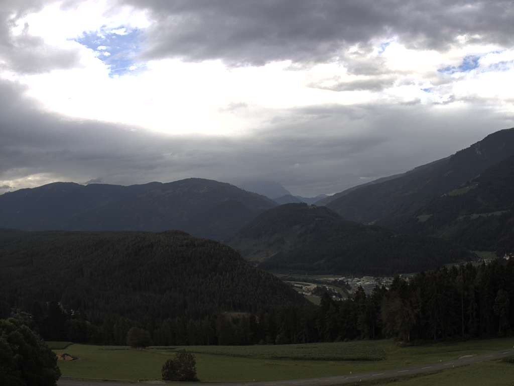 Archived image Webcam Outlook from Hofern towards Chienes, South Tyrol