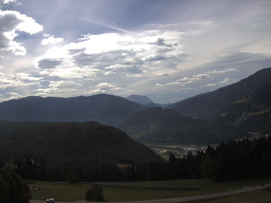 Archived image Webcam Outlook from Hofern towards Chienes, South Tyrol