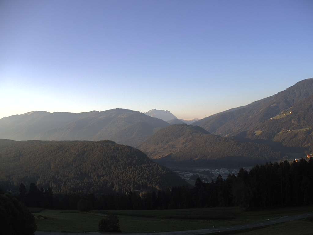 Archived image Webcam Outlook from Hofern towards Chienes, South Tyrol