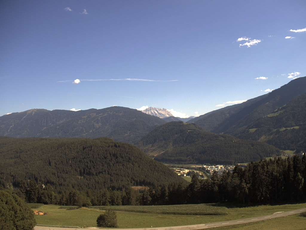 Archived image Webcam Outlook from Hofern towards Chienes, South Tyrol