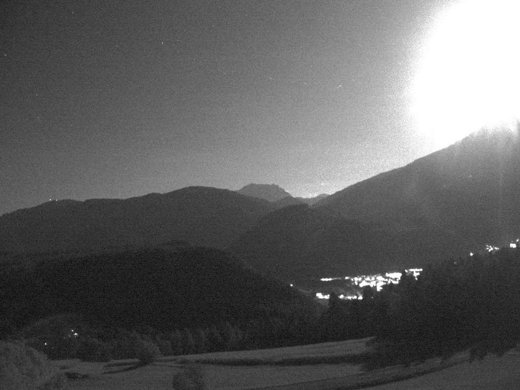 Archiv Foto Webcam Sicht vom Dorf Hofern auf Kiens im Pustertal
