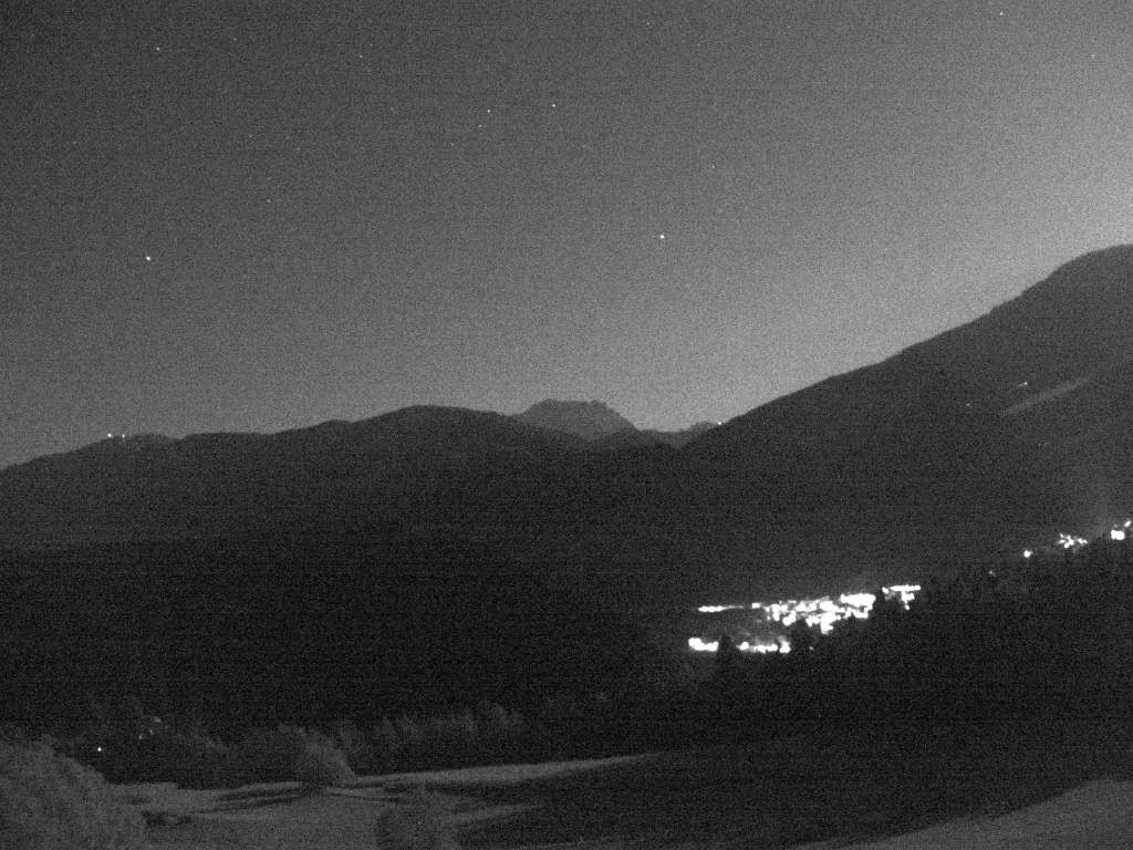 Archiv Foto Webcam Sicht vom Dorf Hofern auf Kiens im Pustertal