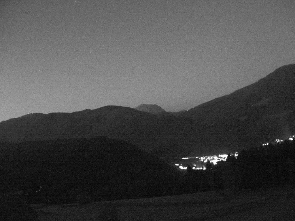 Archiv Foto Webcam Sicht vom Dorf Hofern auf Kiens im Pustertal
