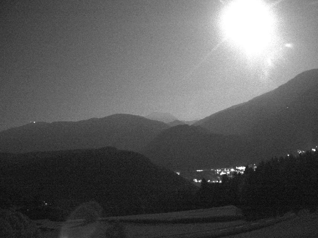 Archiv Foto Webcam Sicht vom Dorf Hofern auf Kiens im Pustertal