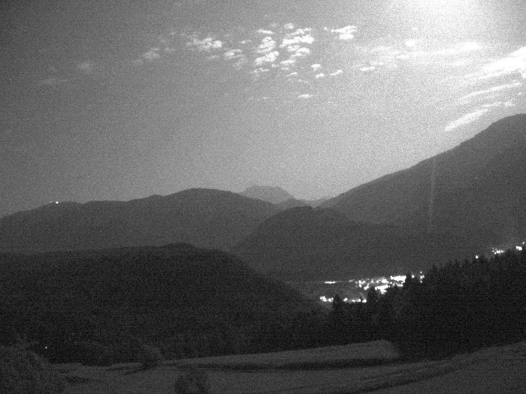 Archiv Foto Webcam Sicht vom Dorf Hofern auf Kiens im Pustertal