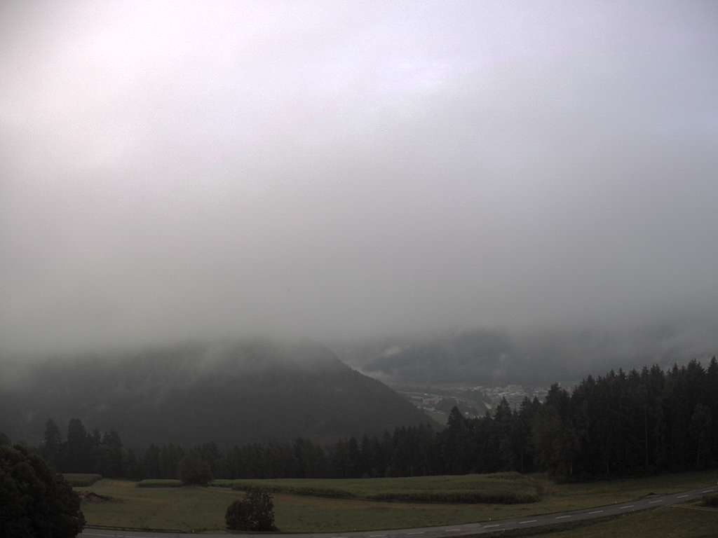 Archiv Foto Webcam Sicht vom Dorf Hofern auf Kiens im Pustertal