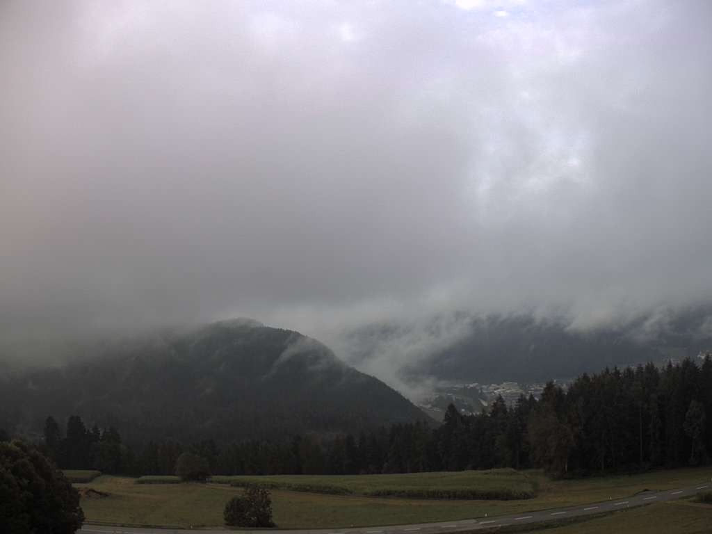 Archiv Foto Webcam Sicht vom Dorf Hofern auf Kiens im Pustertal