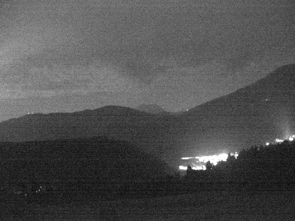 Archived image Webcam Outlook from Hofern towards Chienes, South Tyrol