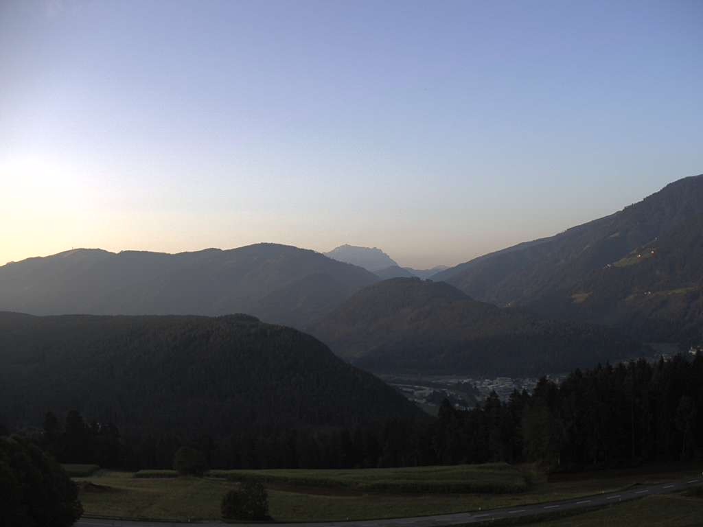 Archived image Webcam Outlook from Hofern towards Chienes, South Tyrol
