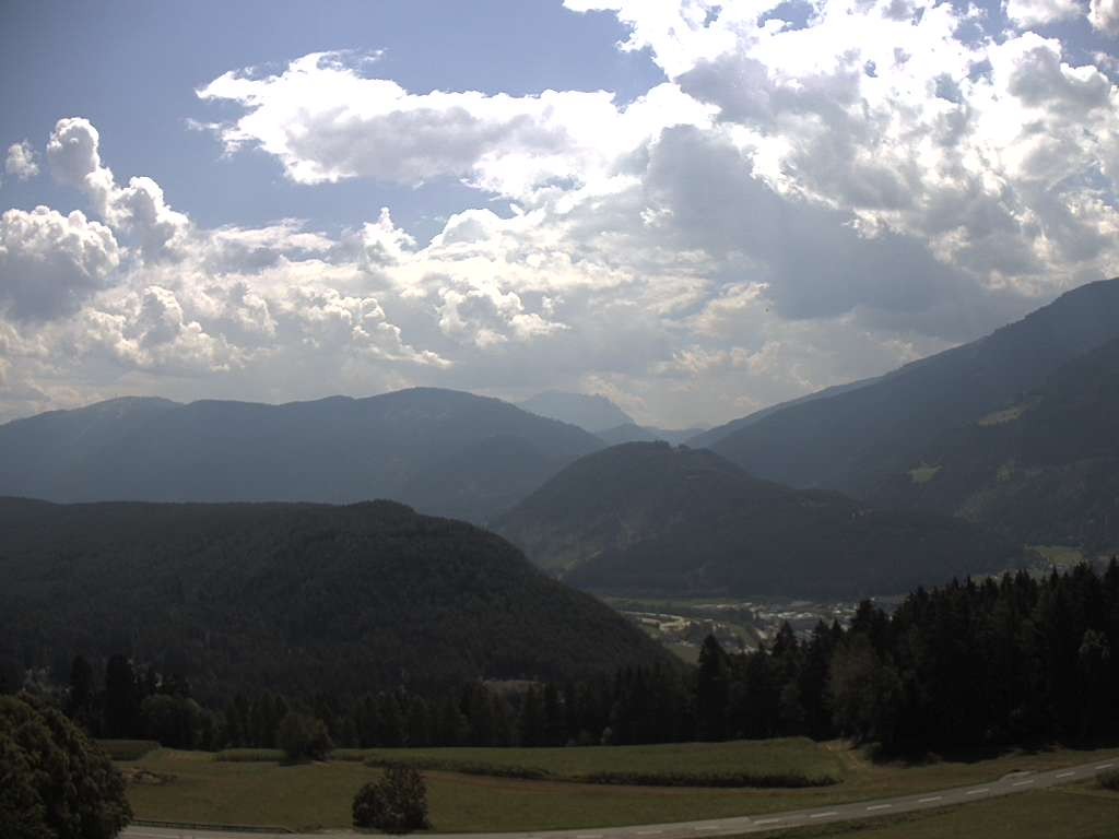 Archived image Webcam Outlook from Hofern towards Chienes, South Tyrol