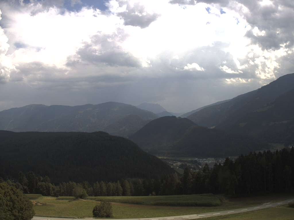 Archived image Webcam Outlook from Hofern towards Chienes, South Tyrol