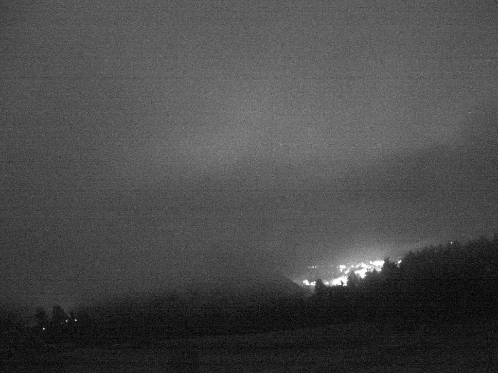 Archived image Webcam Outlook from Hofern towards Chienes, South Tyrol