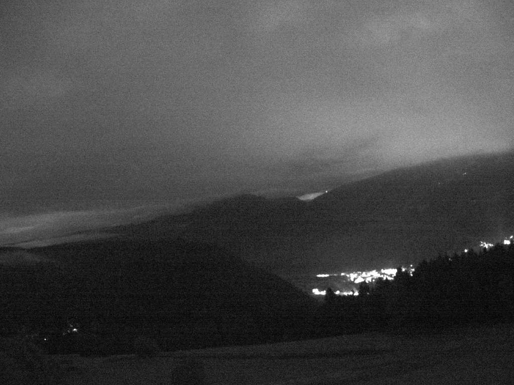 Archived image Webcam Outlook from Hofern towards Chienes, South Tyrol