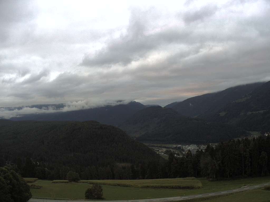 Archived image Webcam Outlook from Hofern towards Chienes, South Tyrol
