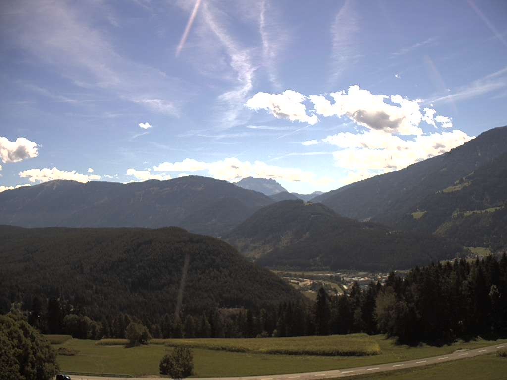 Archived image Webcam Outlook from Hofern towards Chienes, South Tyrol