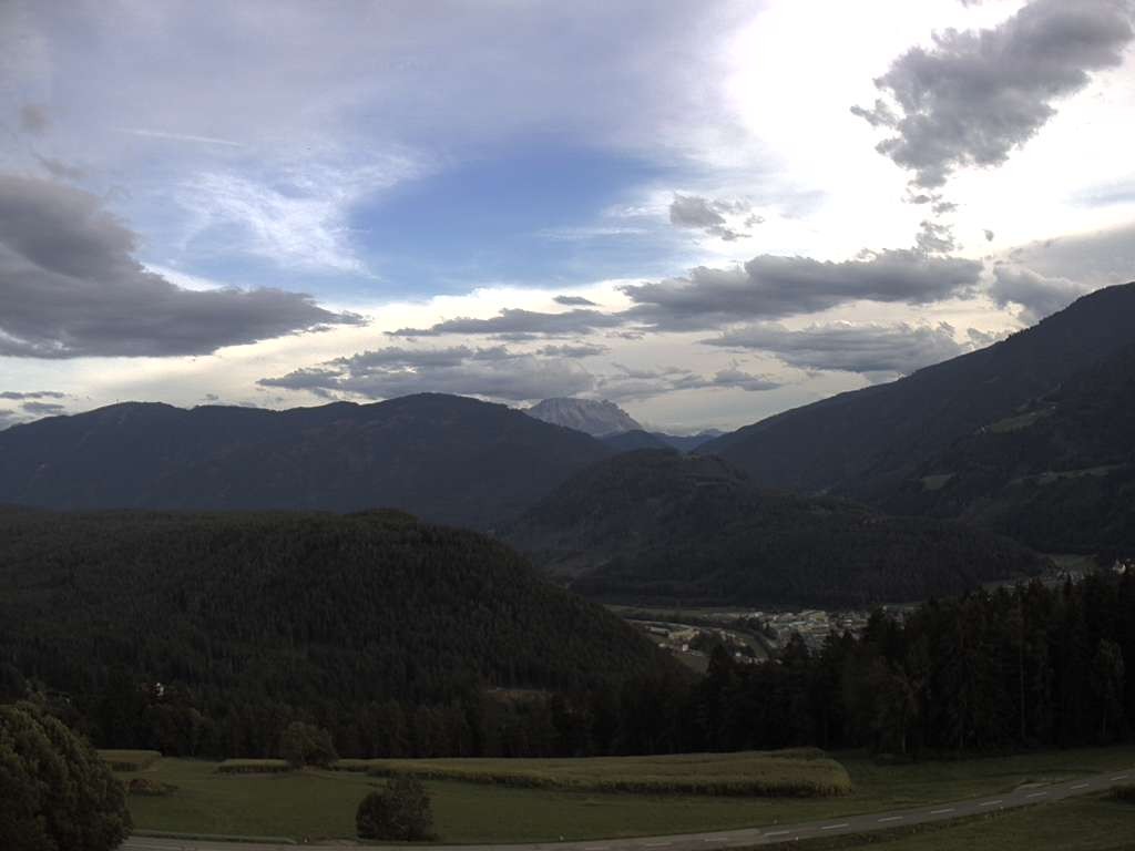 Archived image Webcam Outlook from Hofern towards Chienes, South Tyrol
