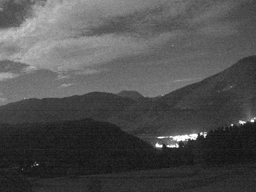 Archived image Webcam Outlook from Hofern towards Chienes, South Tyrol