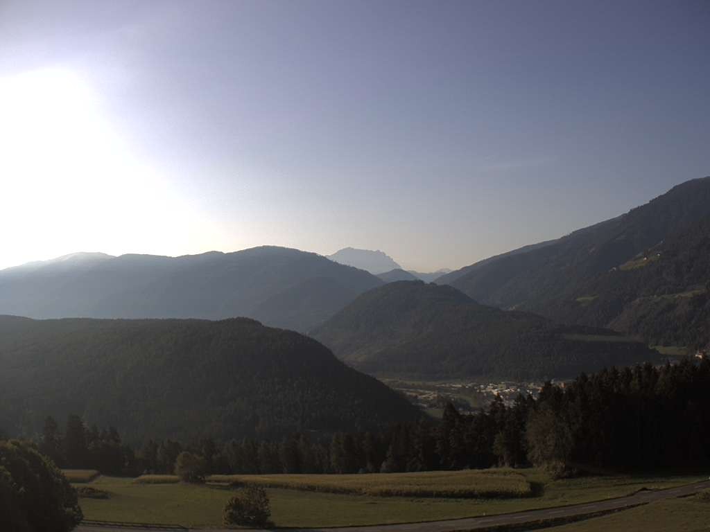 Archived image Webcam Outlook from Hofern towards Chienes, South Tyrol
