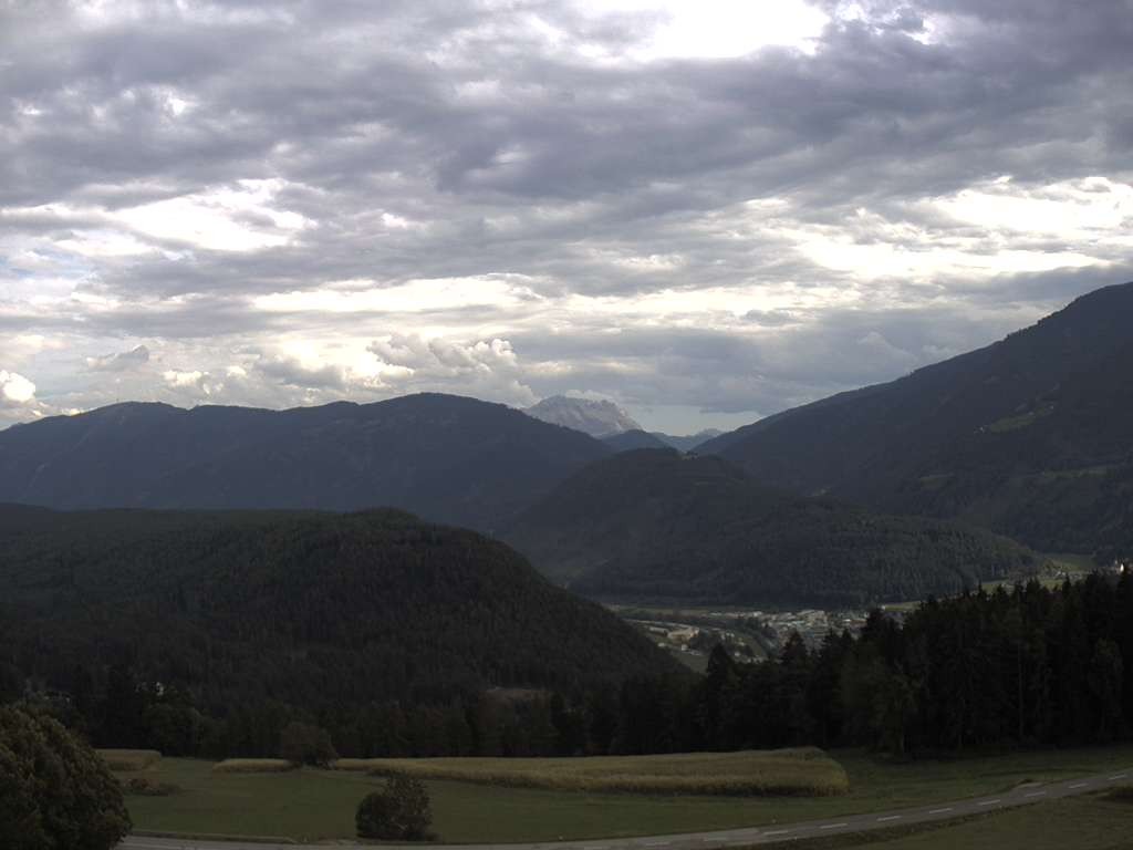 Archived image Webcam Outlook from Hofern towards Chienes, South Tyrol