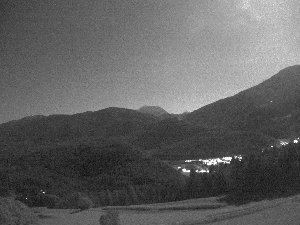 Archiv Foto Webcam Sicht vom Dorf Hofern auf Kiens im Pustertal