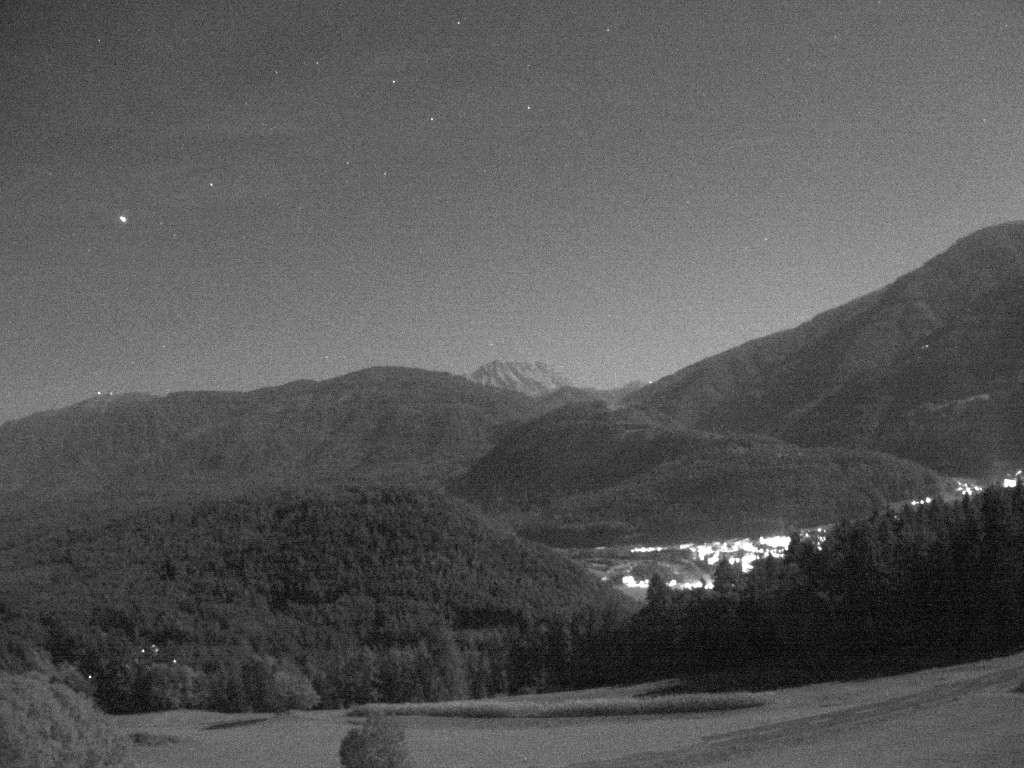 Archived image Webcam Outlook from Hofern towards Chienes, South Tyrol